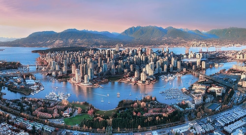 Vancouver, British Columbia skyline
